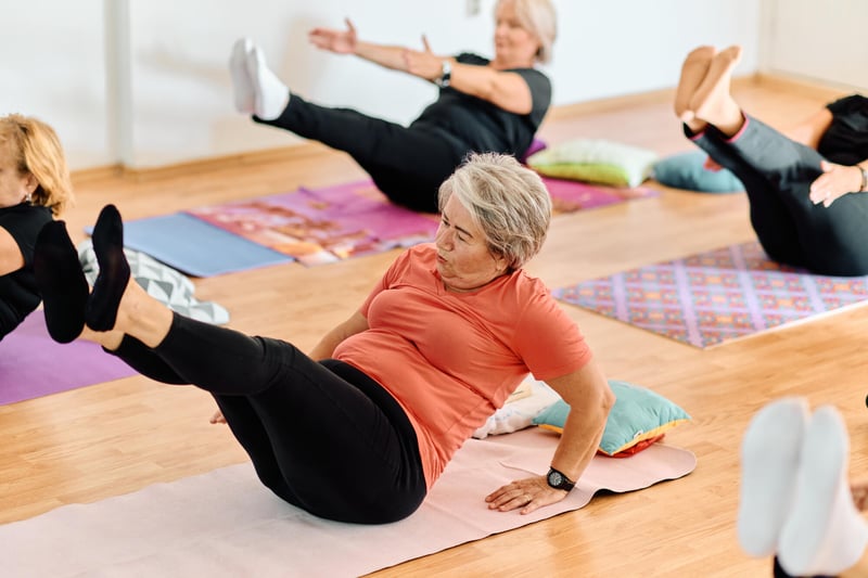 senior fitness class